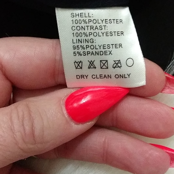 Herlyn navy blue and black dress size small - Picture 9 of 13